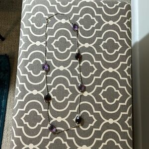 Purple Stone Necklace